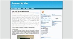 Desktop Screenshot of freedommyway.com