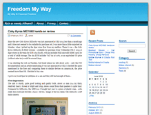 Tablet Screenshot of freedommyway.com